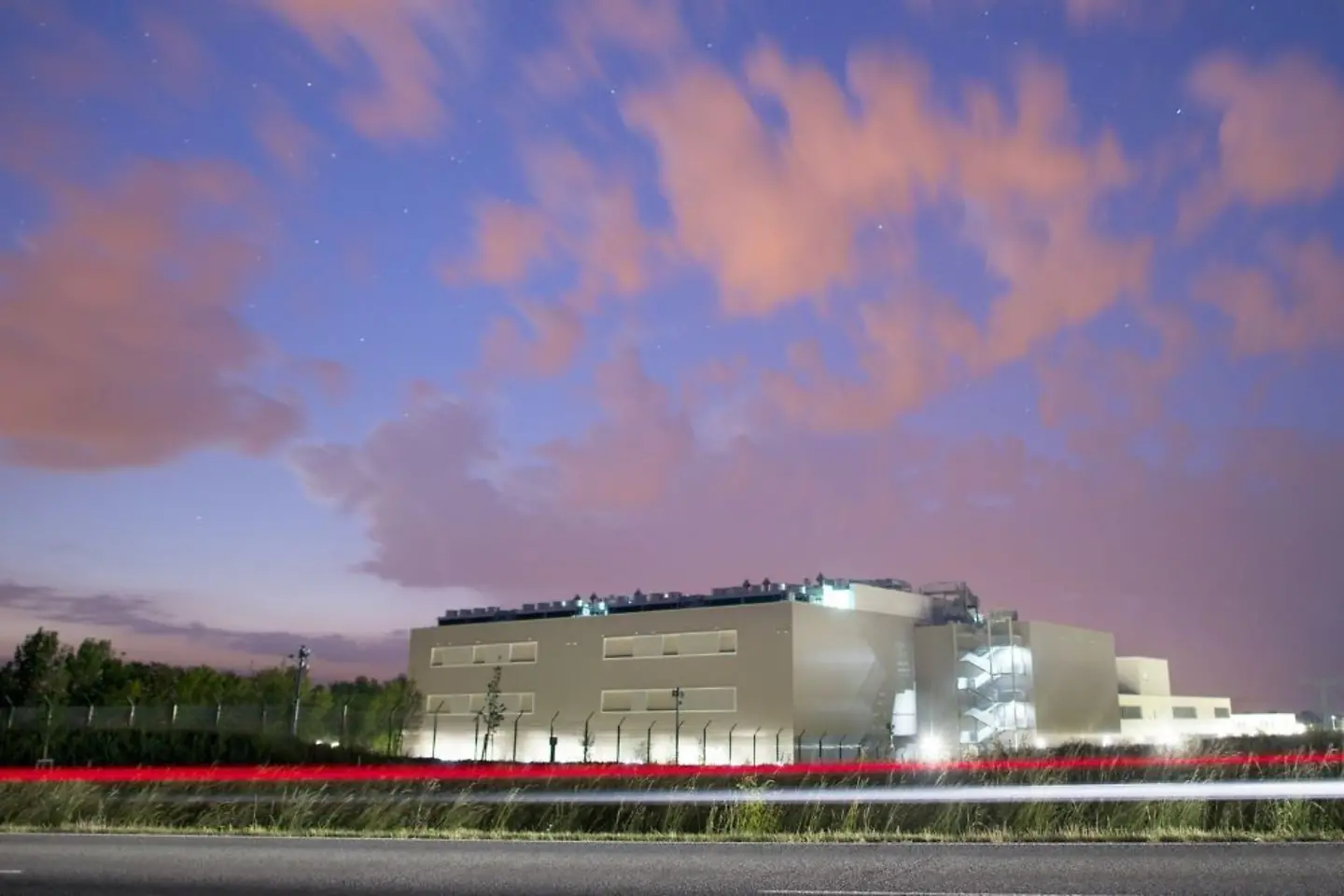 Edifícios à noite