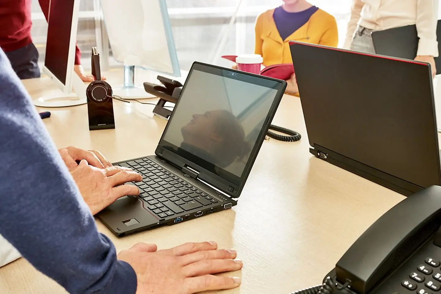 Laptops im Büro