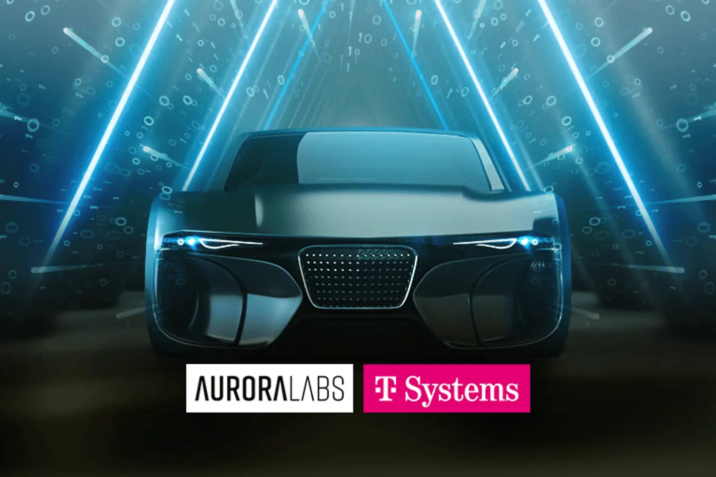 O veículo definido por software usa atualizações de software OTA da T-Systems e da Aurora Labs