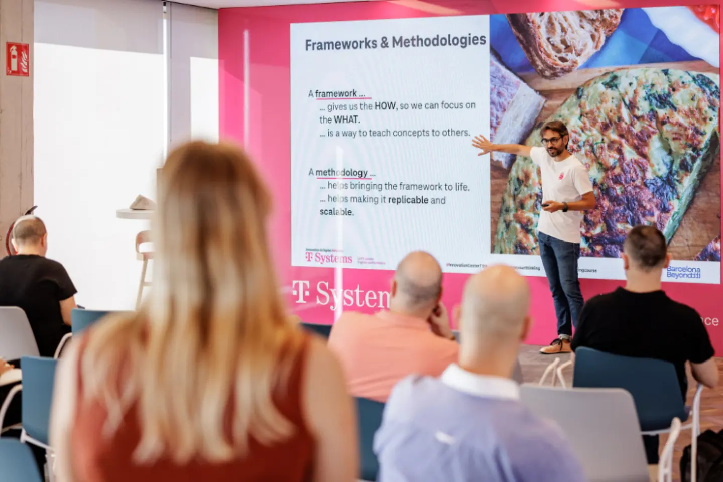 Especialista apresenta metodologia no Centro de Inovação de Barcelona